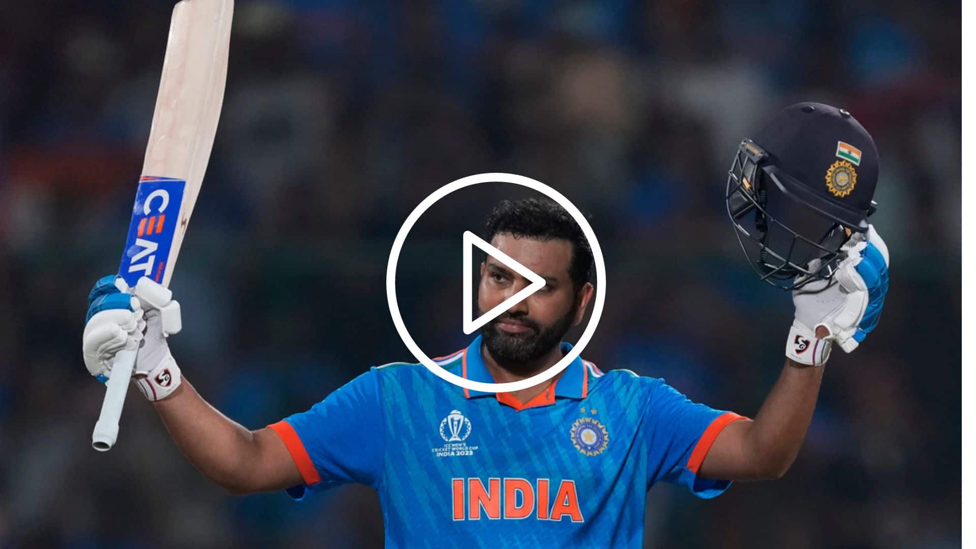[Watch] Vintage Rohit Sharma Slams Fastest Century By An Indian In World Cup History